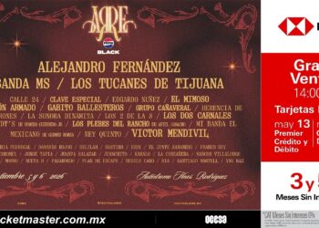 ¡El festival más grande de regional mexicano, Arre Pepsi Black ya está aquí!