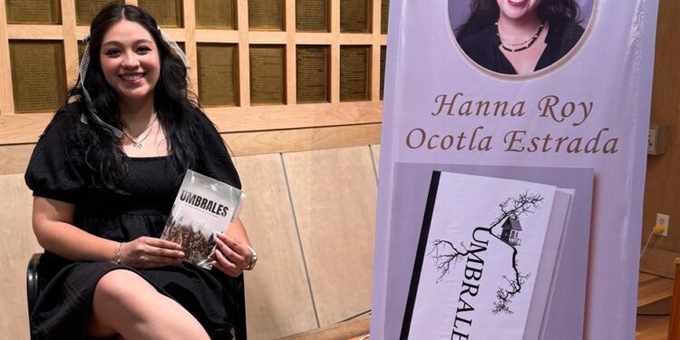 “Mi libro Umbrales no es un poemario”: Hanna Roy Ocotla Estrada