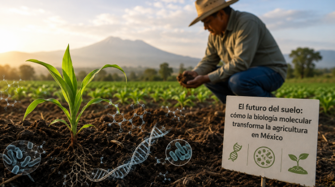 ¿Sabías que el futuro de la agricultura podría depender de millones de microorganismos invisibles bajo nuestros pies?