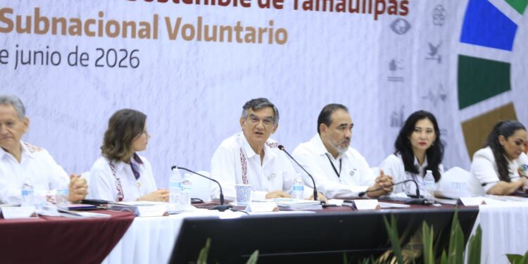 Tamaulipas presenta su Segundo Informe Subnacional Voluntario y recibe reconocimiento internacional por la Agenda 2030