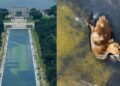 Trump amenaza con mandar 10 años a prisión a quienes vandalicen el estanque del Monumento a Lincoln