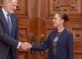 Se reúnen Claudia Sheinbaum y el Rey Felipe VI en Palacio Nacional