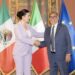 Kenia López Rabadán reconoce ante el Presidente del Senado italiano el liderazgo de Giorgia Meloni y la importancia de la paridad en la vida pública