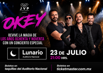 Okey revive la magia de los años ochenta y noventa con un concierto especial en el Lunario del Auditorio Nacional