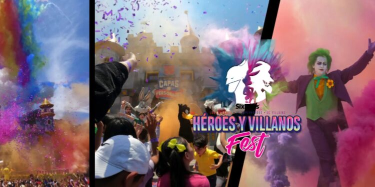 ¿Aún no tienes plan este verano? Vive la aventura en Héroes y Villanos Fest de Six Flags México