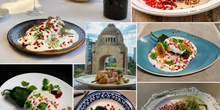 LA GUIA IMPERDIBLE DE DÓNDE COMER LOS MEJORES CHILES EN NOGADA DE LA TEMPORADA