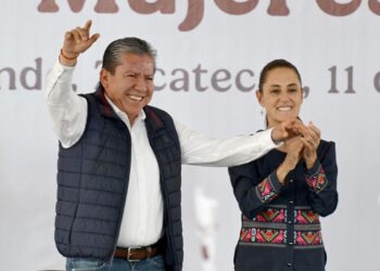 Sheinbaum reconoce a David Monreal y refrenda compromiso con el bienestar y la soberanía en Zacatecas