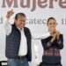 Sheinbaum reconoce a David Monreal y refrenda compromiso con el bienestar y la soberanía en Zacatecas