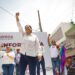 Elizabeth López Blanco exhibe músculo en interna de Morena por Nayarit