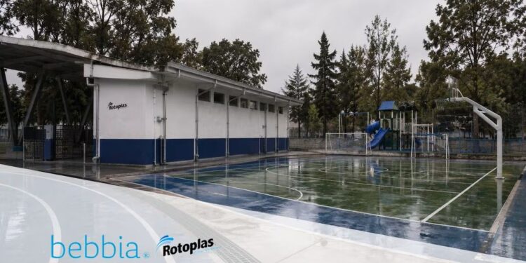 Rotoplas y bebbia donarán sistemas de captación de lluvia en deportivos públicos de la CDMX