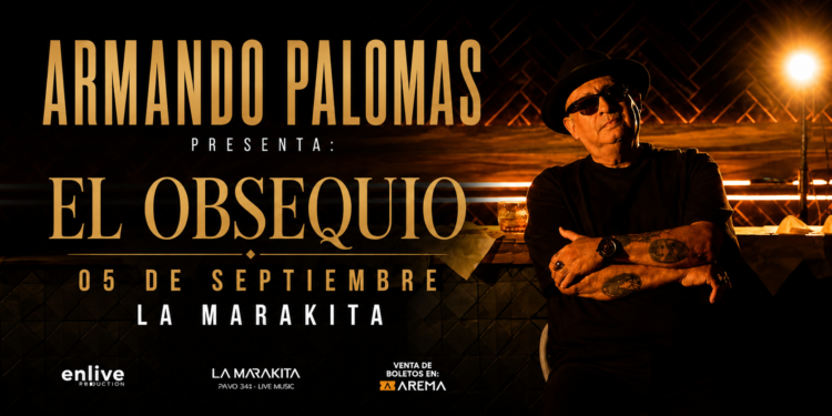 Armando Palomas regresa a la CDMX para presentar «El Obsequio» en La Maraka