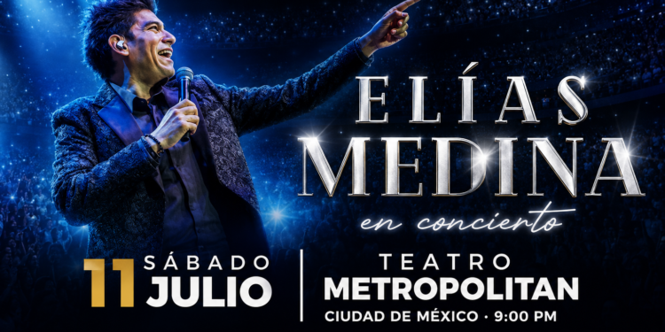 Elías Medina lleva su Tour 2026 al Teatro Metropólitan para una noche de grandes éxitos y emociones