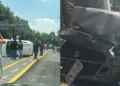 Dos choques graves con heridos se reportan este miércoles 12 de agosto en la alcaldía Miguel Hidalgo