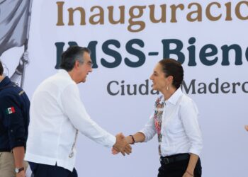 Américo Villarreal reconoce apoyo de la presidenta Claudia Sheinbaum a Tamaulipas