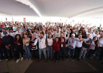 En unidad, morenistas cierran filas con Claudia Sheinbaum y defienden la soberanía de México