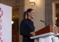 Sheinbaum anuncia participación de Harfuch en cumbre antidrogas de la DEA en Argentina