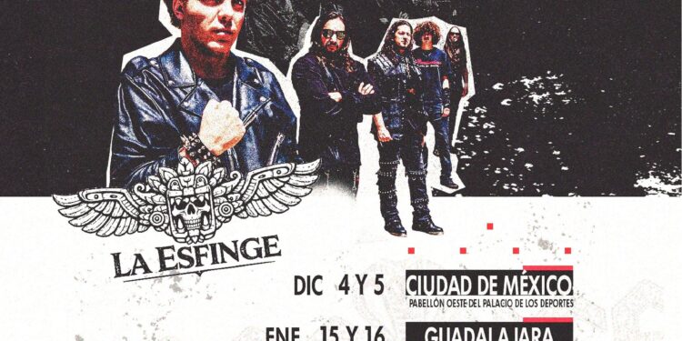 La Esfinge regresa a los escenarios con dos noches en CDMX y Guadalajara