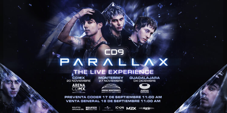 CD9 inicia una nueva era artística y anuncia la gira “PARALLAX: The Live Experience” en México