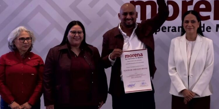 Elí César Cervantes, secretario estatal y exlegislador, es designado virtual candidato de Morena a la gubernatura de SLP