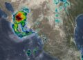 «Polo» pierde fuerza tras tocar tierra: se dirige a Sonora como huracán categoría 1