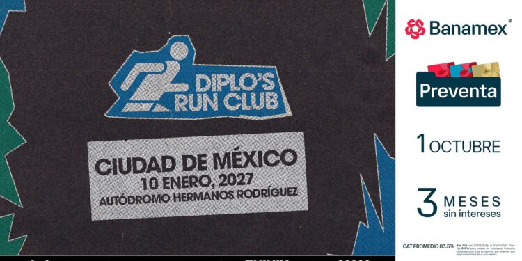 Diplo llevará su Run Club a la Ciudad de México en su debut internacional