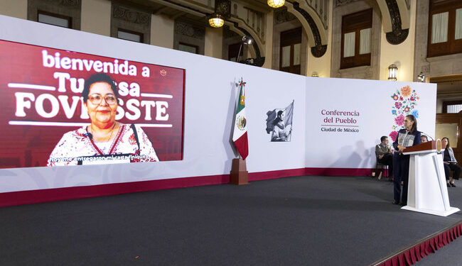Vivienda para el Bienestar alcanzará a 12 millones de familias y representará 1.2% del PIB anual: Sheinbaum