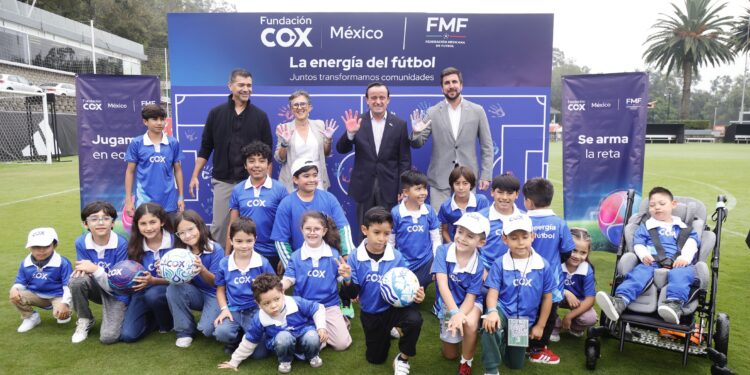 Enrique Riquelme presenta la Fundación Cox y su primera gran iniciativa en México: La energía del fútbol