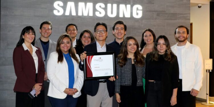 Samsung México es reconocida por Merco por su reputación corporativa en el sector de electrodomésticos