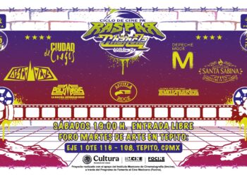 CINEMA TEPITO PRESENTA PA’ RASPAR LA CHANCLA VOL. 2: DE LA PANTALLA A LA PISTA