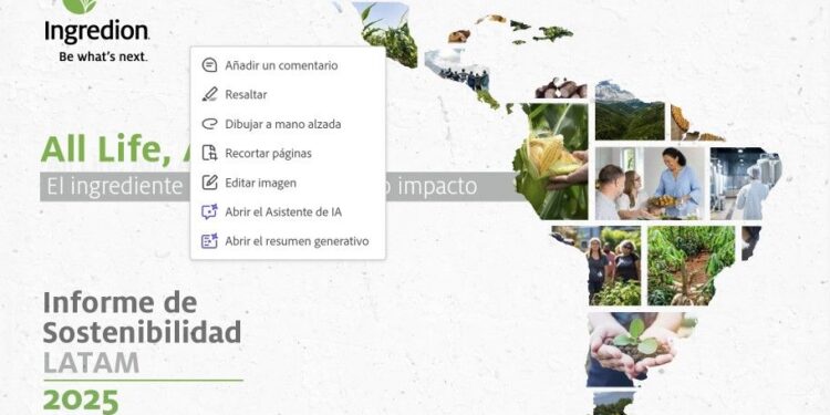 Ingredion presenta su primer Reporte Integrado de Sostenibilidad de Latinoamérica