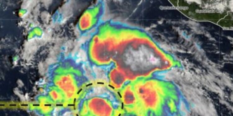 Temporada de ciclones: se forma nueva depresión tropical cerca de las costas de Oaxaca