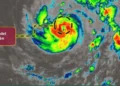 «Trudy» se intensifica a huracán categoría 3 y se prevén fuertes lluvias en las costas del Pacífico