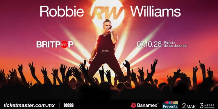 Robbie Williams llevará su era Britpop al Palacio de los Deportes con dos conciertos