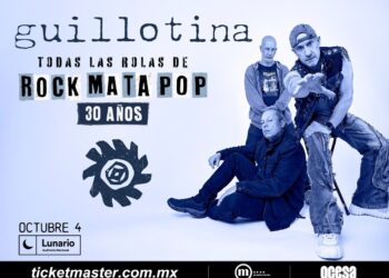 Guillotina celebra 30 años de Rock Mata Pop este domingo en el Lunario