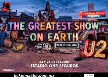 U2 anuncia Carnaval de Luz presenta: The Greatest Show On Earth World Tour 2027