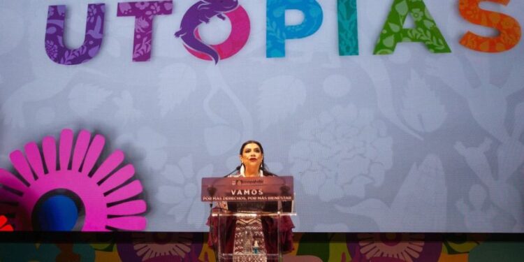 Clara Brugada rinde informe por su segundo año de gobierno en la CDMX