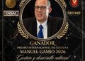 Recibe Herscherger Premio Internacional Gamio